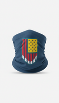 American red graphic neck gaiter